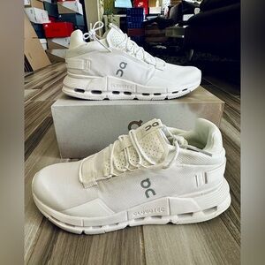 Men’s On Cloud Cloudnova 2 Running Shoes - All White 3ME30210108